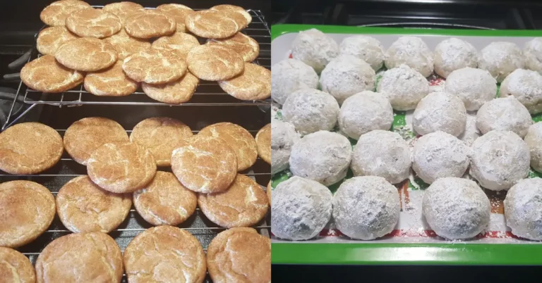Snickerdoodles and Mexican Wedding Cakes recipe