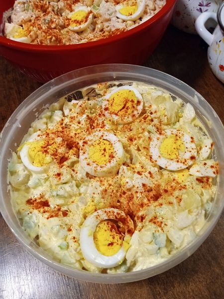 Easy Potato Salad and Tuna Macaroni Salad Recipes