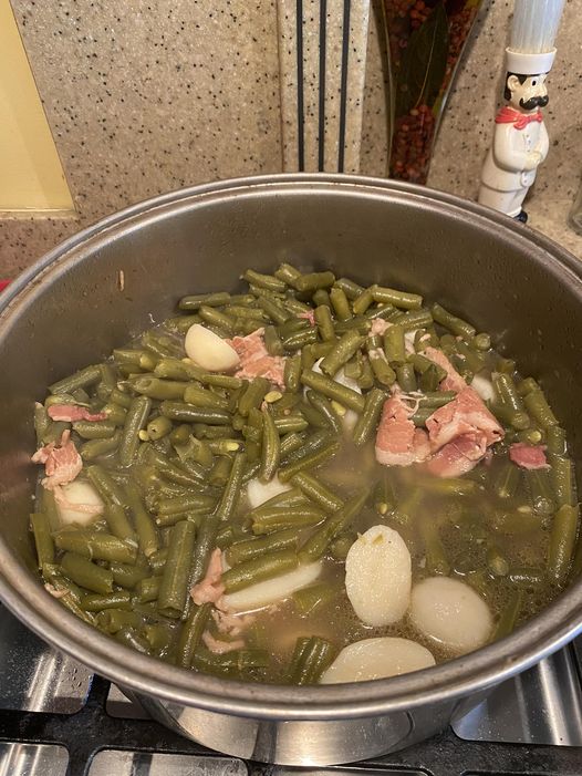 Southern Style Green Beans and Red Potatoes