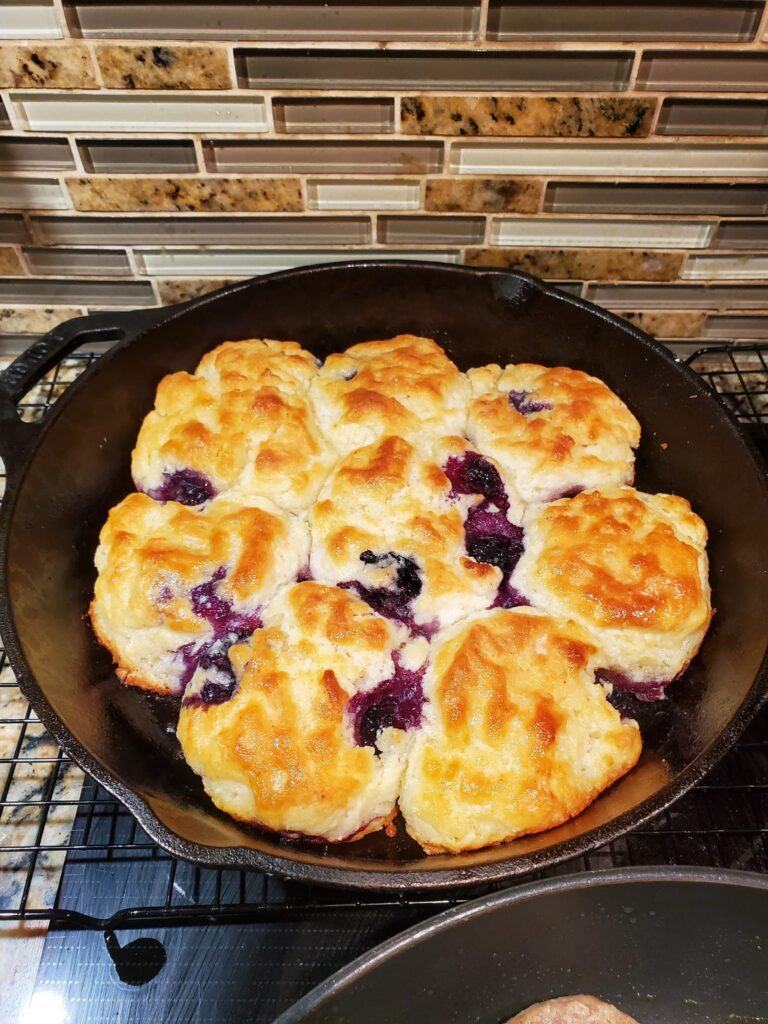 Blueberry Biscuits