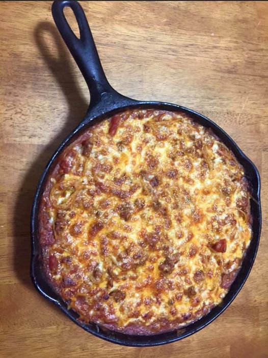 Hillbilly Spaghetti Pie