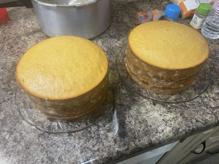 Apple stack cakes using my great grandmothers recipe .