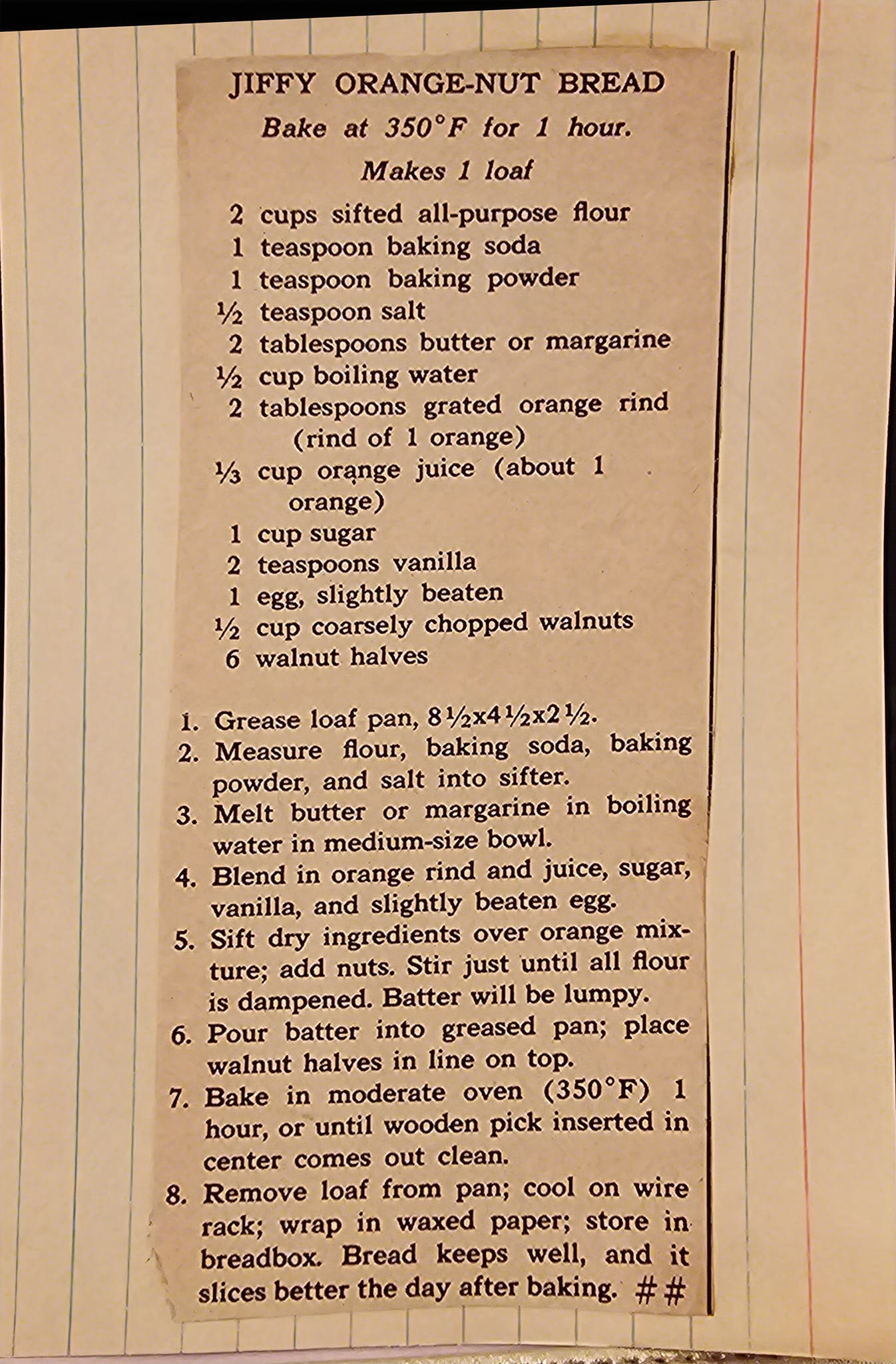 Vintage recipe box find: Retro meal recipes including Deviled Hot Dogs, Velveeta-Stuffed Franks, and Corned Beef Cheeseburgers.