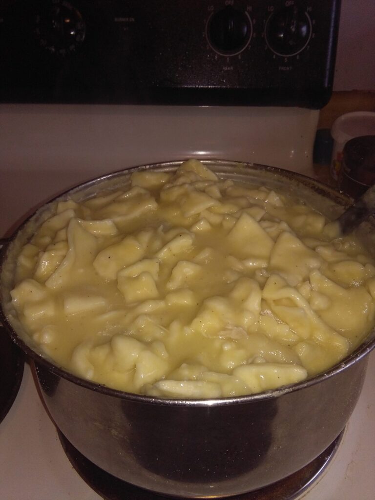 Grandma’s chicken and dumplings recipe