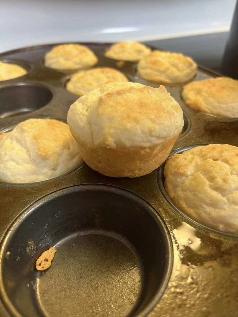 Freshly baked and lightly golden—these mayonnaise biscuits come together in just 15 minutes!
