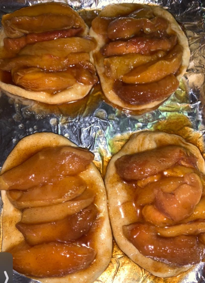 Sealed turnovers ready to bake