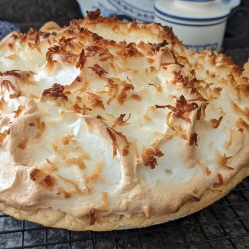 coconut cream pie