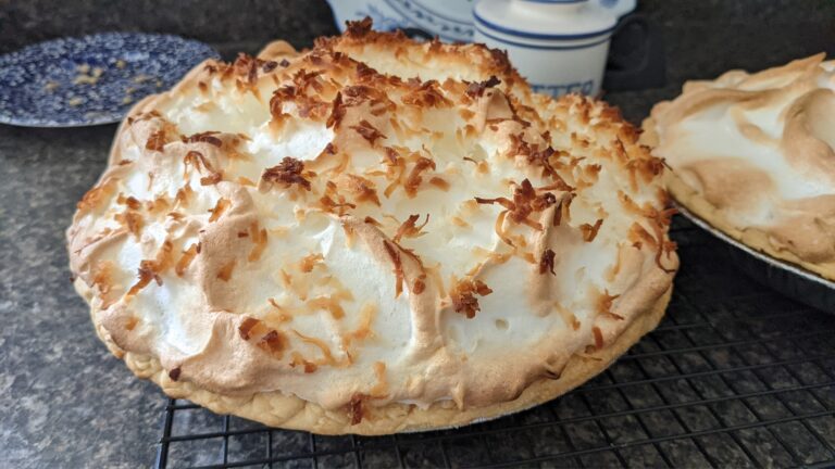 coconut cream pie