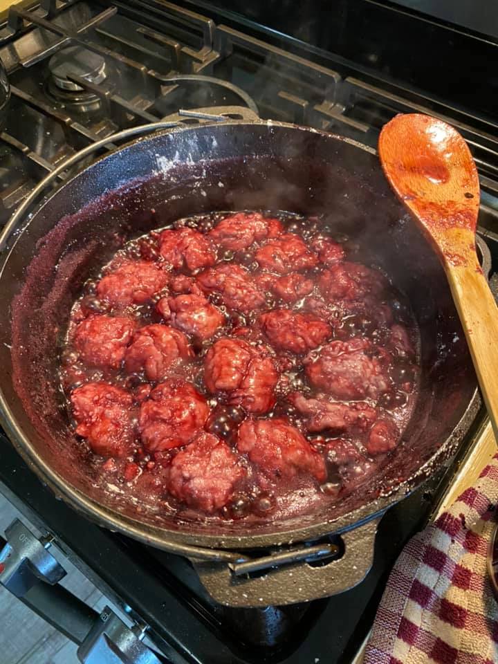 Old-Fashioned Blackberry Dumplings