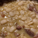 Butter Beans with Ham Hocks