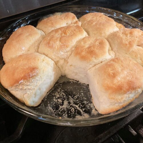Old Fashioned Southern Cathead Biscuits