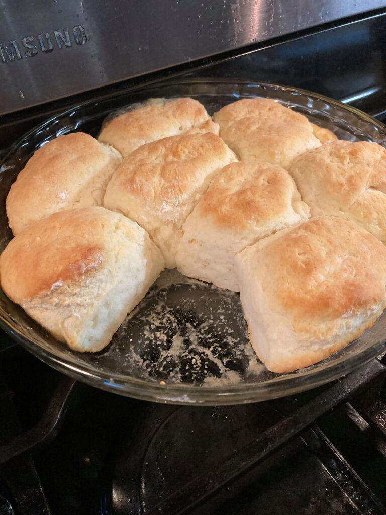 Old Fashioned Southern Cathead Biscuits