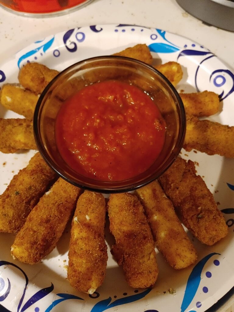 Old Fashioned Mozzarella Sticks — Crispy Homemade Appetizer