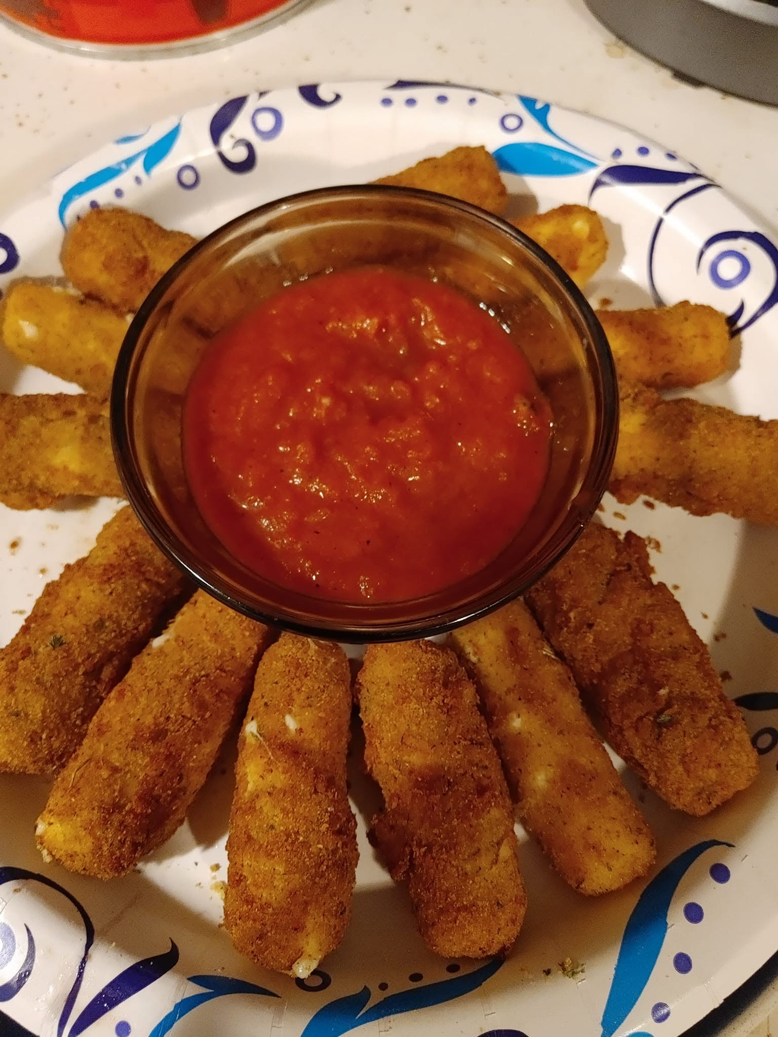 Old Fashioned Mozzarella Sticks — Crispy Homemade Appetizer
