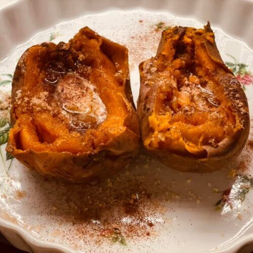 Old Fashioned Baked Sweet Potatoes — A Sweet Vintage Comfort