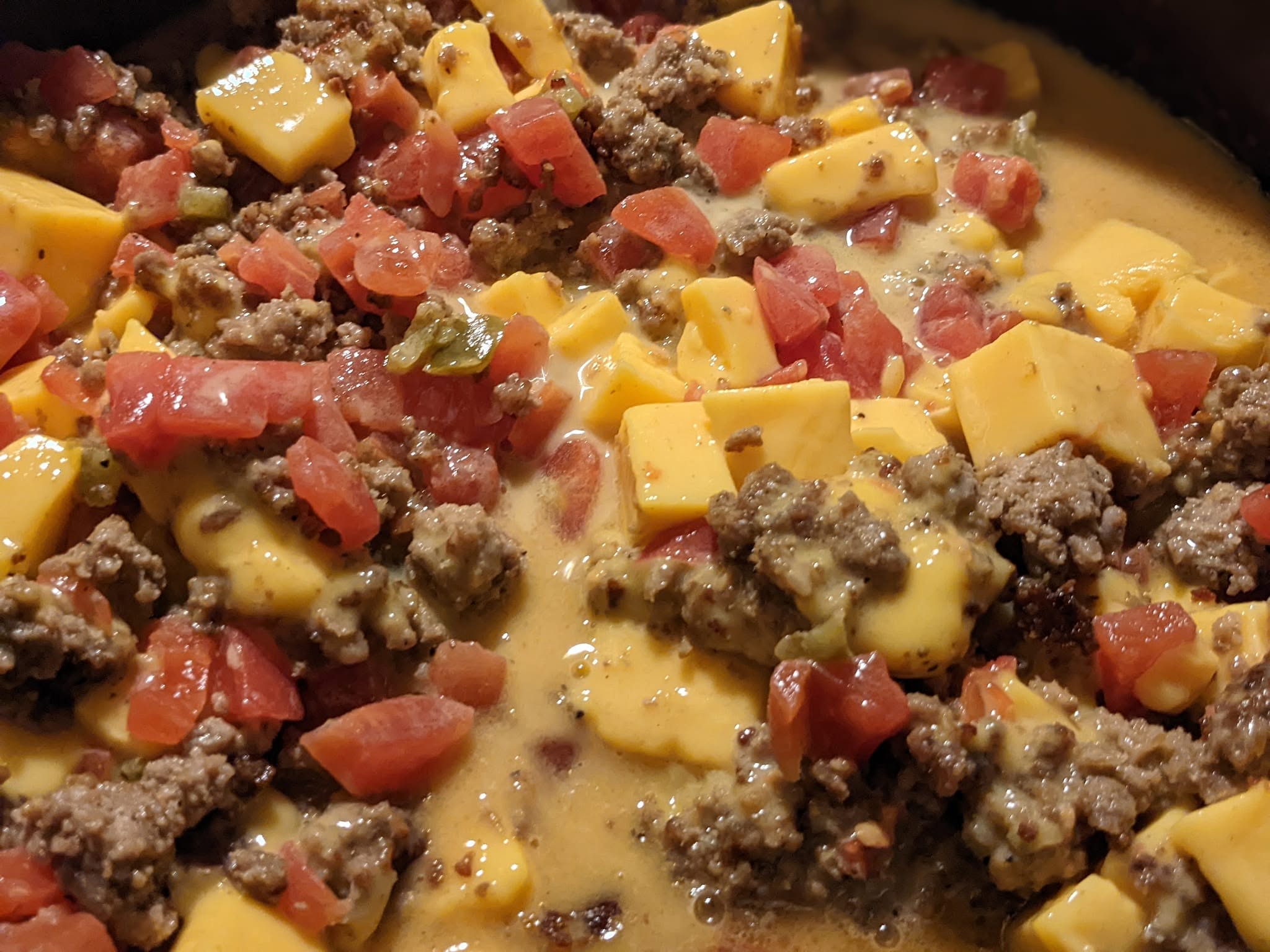 Old Fashioned Sausage Queso Dip — A Rich Skillet Appetizer