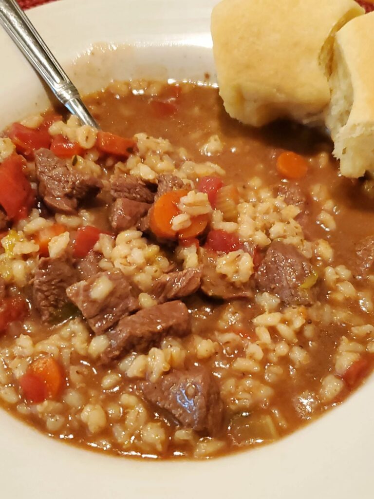 Old-Fashioned Beef and Barley Soup Recipe (Hearty & Cozy)