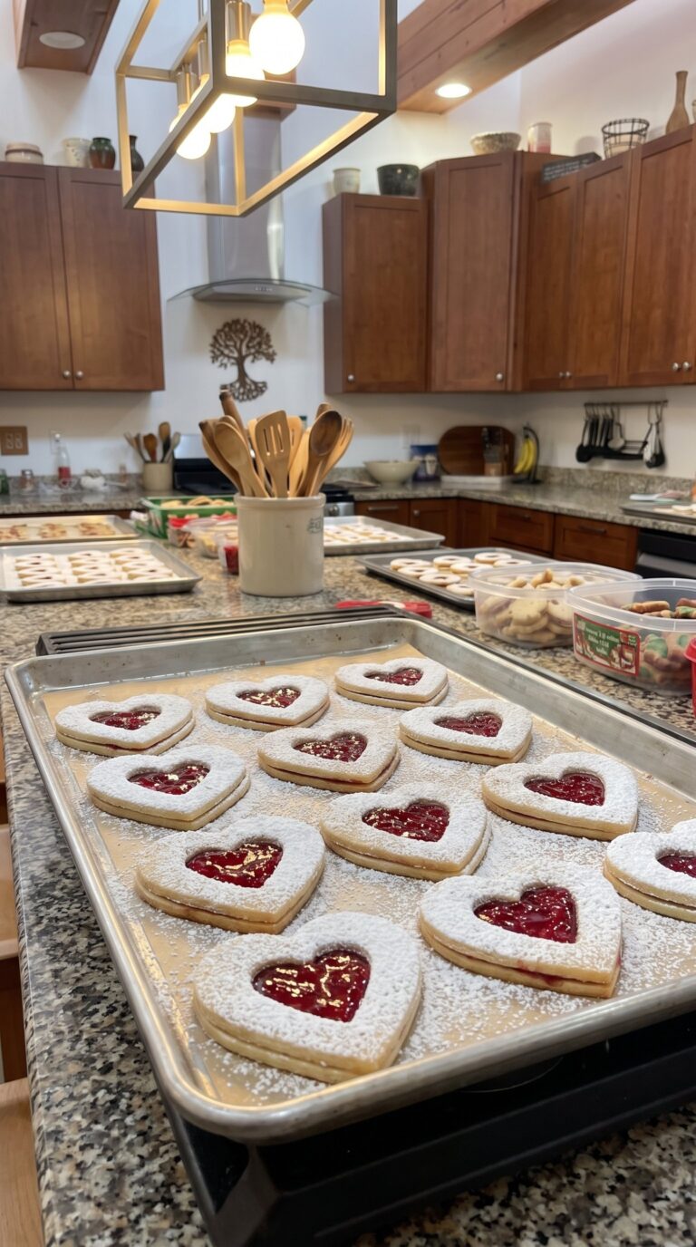 Raspberry_linzer_cookies_cooling