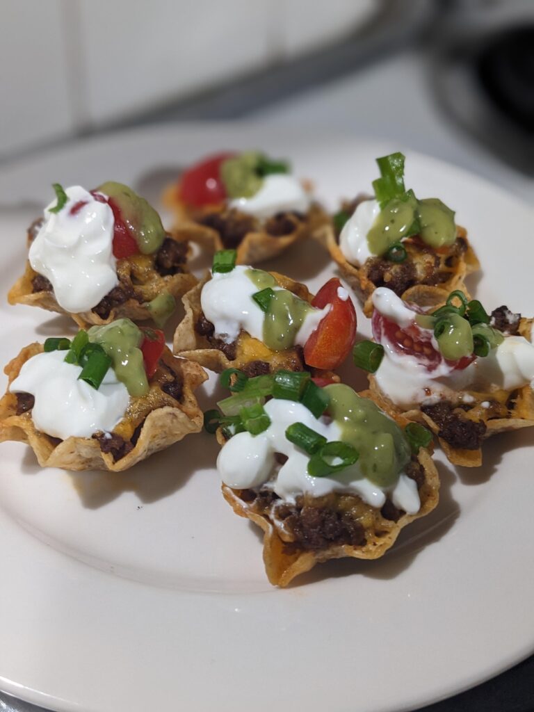 Crispy Baked Cheesy Taco Cups – Easy Muffin Tin Recipe